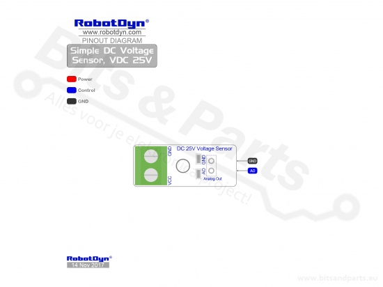 Voltage meter / voltage divider up to 25V
